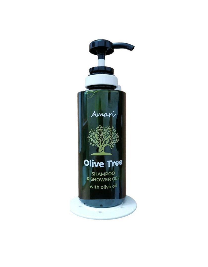 Shampoo & Shower Gel Dispenser 400ml Olive Tree Amenitotel
